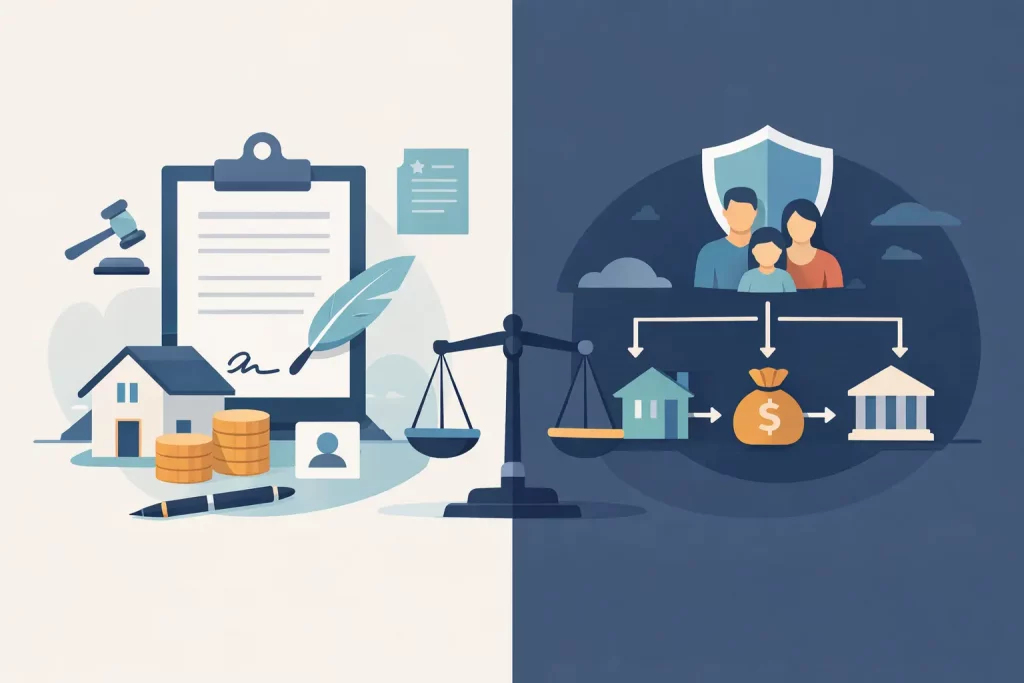 Difference Between Will and Trust Explained