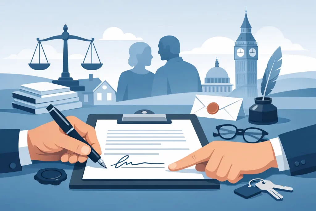 Signing a Will Correctly in the UK